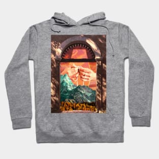 Retro Fantasy Collage Hoodie